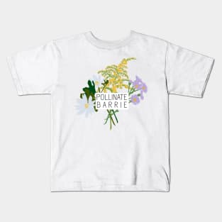 Pollinate Barrie Logo Kids T-Shirt